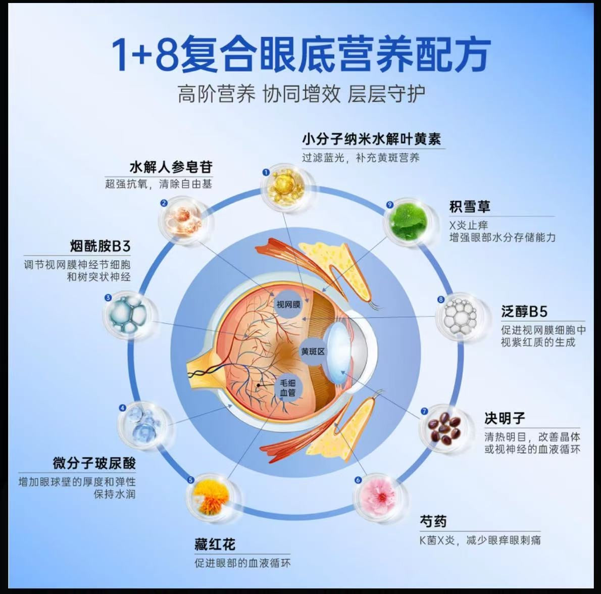 AA   【肉姐专属】雾以希护眼宝叶黄素玻尿酸积雪草能护眼喷雾雾化