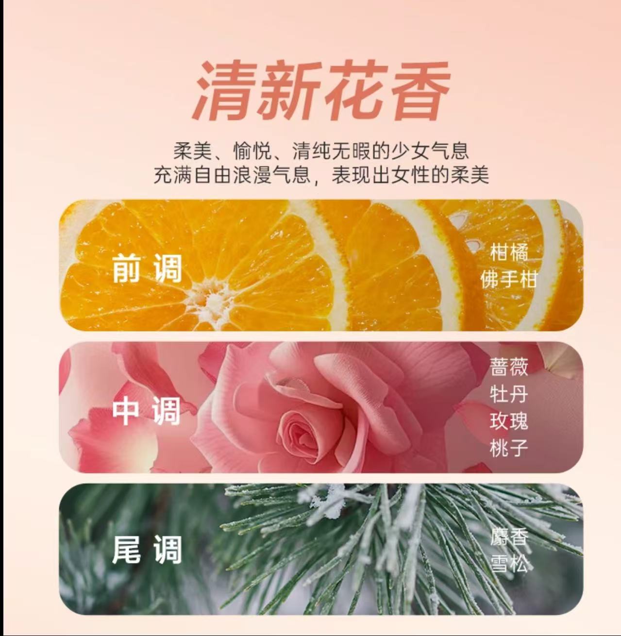 AAAAA    古蔻花漾年华香水026花漾甜心性感迷人女香持久留香高定礼盒正品