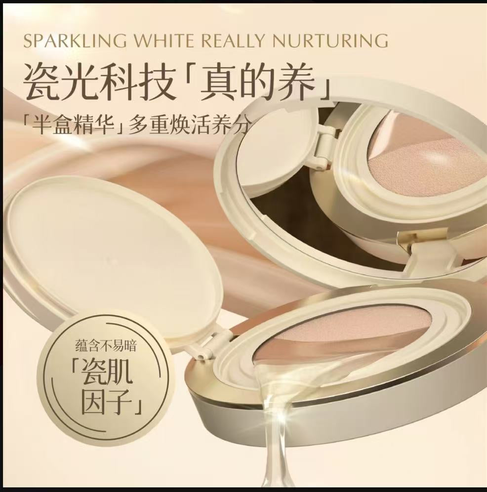 AAA    哈哈梅推荐FLAPPER翡拉帕丽虫草胶原精华气垫女神美颜底妆无瑕官方