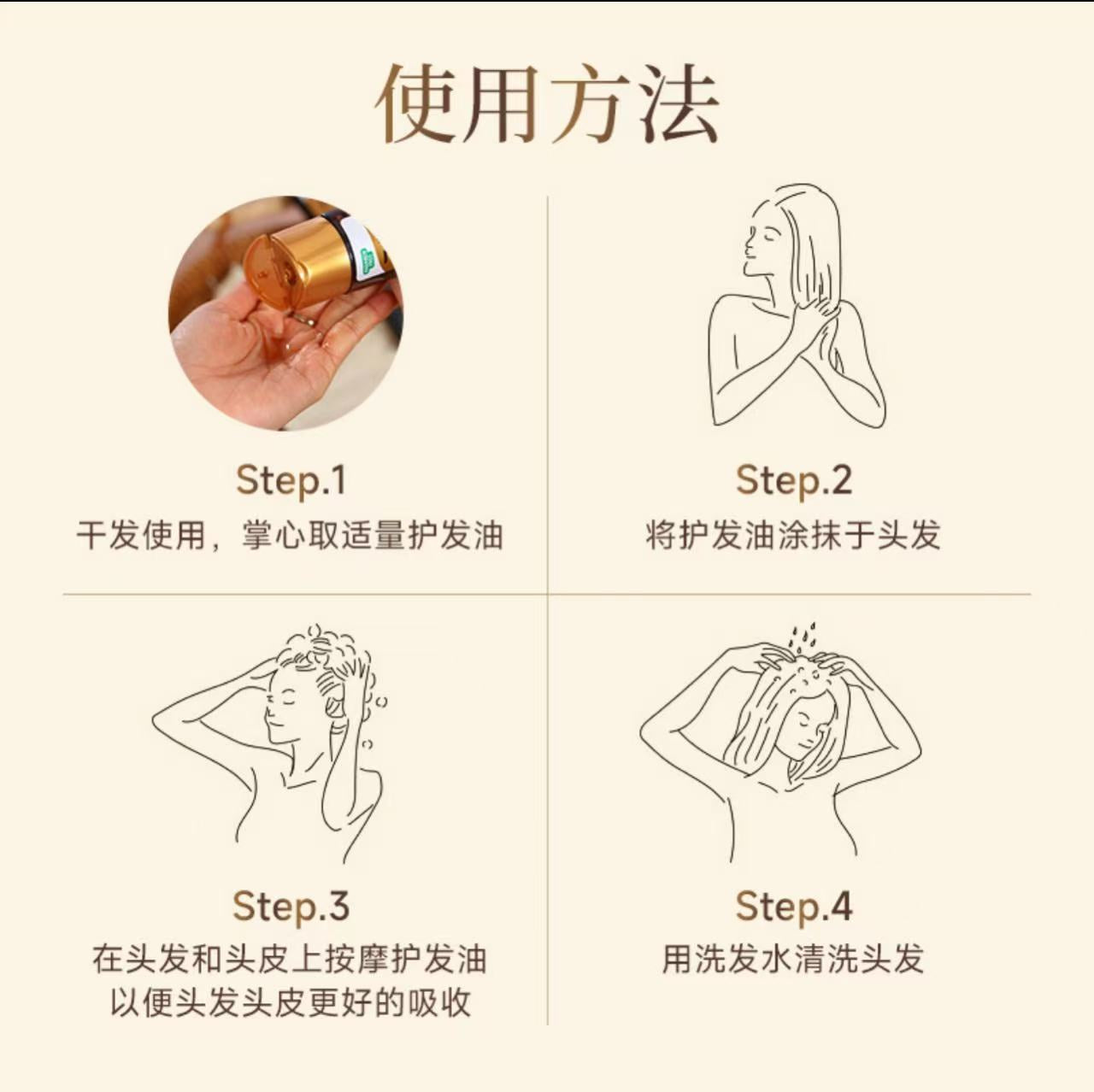 AA   [肉妈自用]Emami7 Oils in One印度进口7油合1黑种草籽护发精油100ml