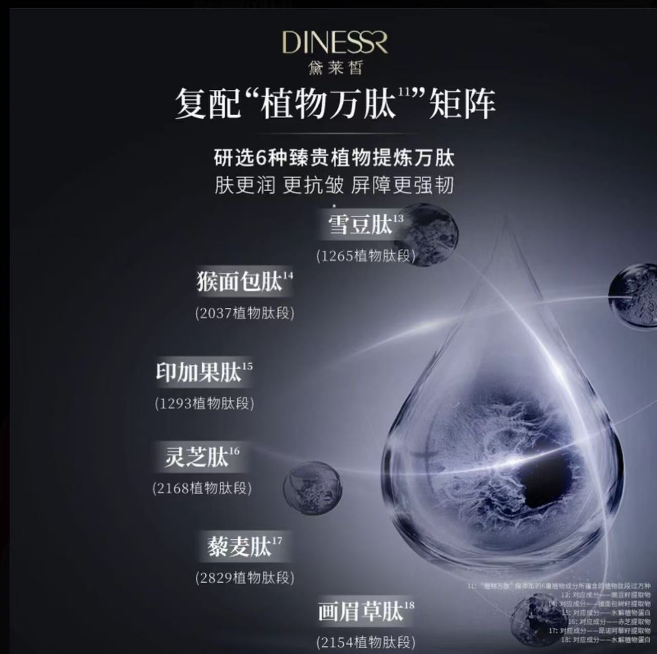 AAAA  黛莱皙木兰多肽紧致精华面霜护肤5件套装