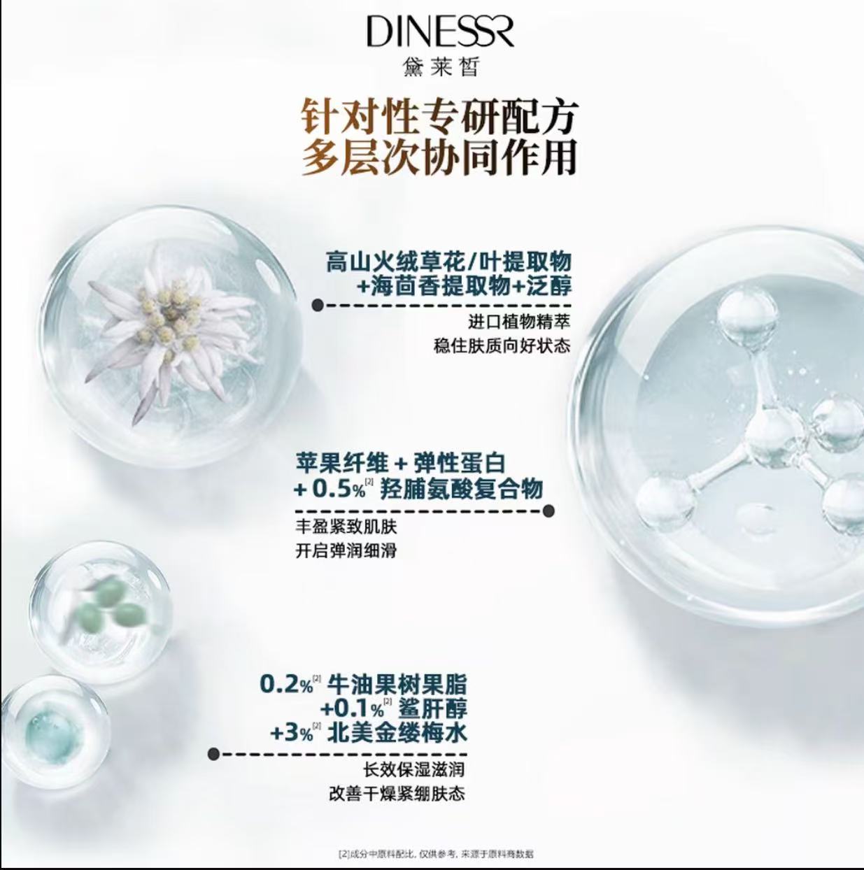 AAAA  黛莱皙雪绒花紧颜拍拍乳保湿嫩肤紧致干皮