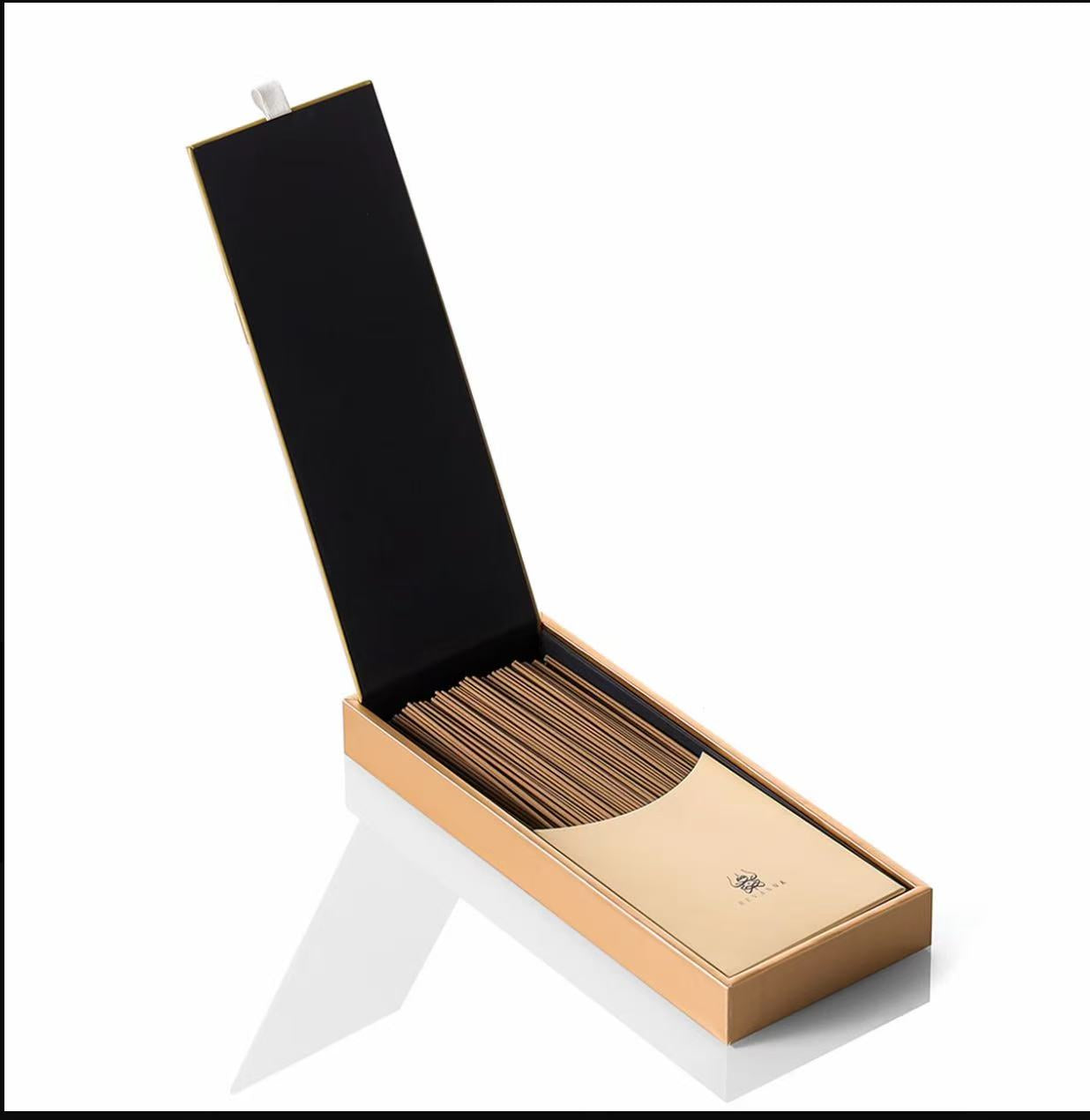 AAA   沙特肉媽推薦A级20年乌木沉香线香 100克装 高阶客厅茶室净化点燃香气