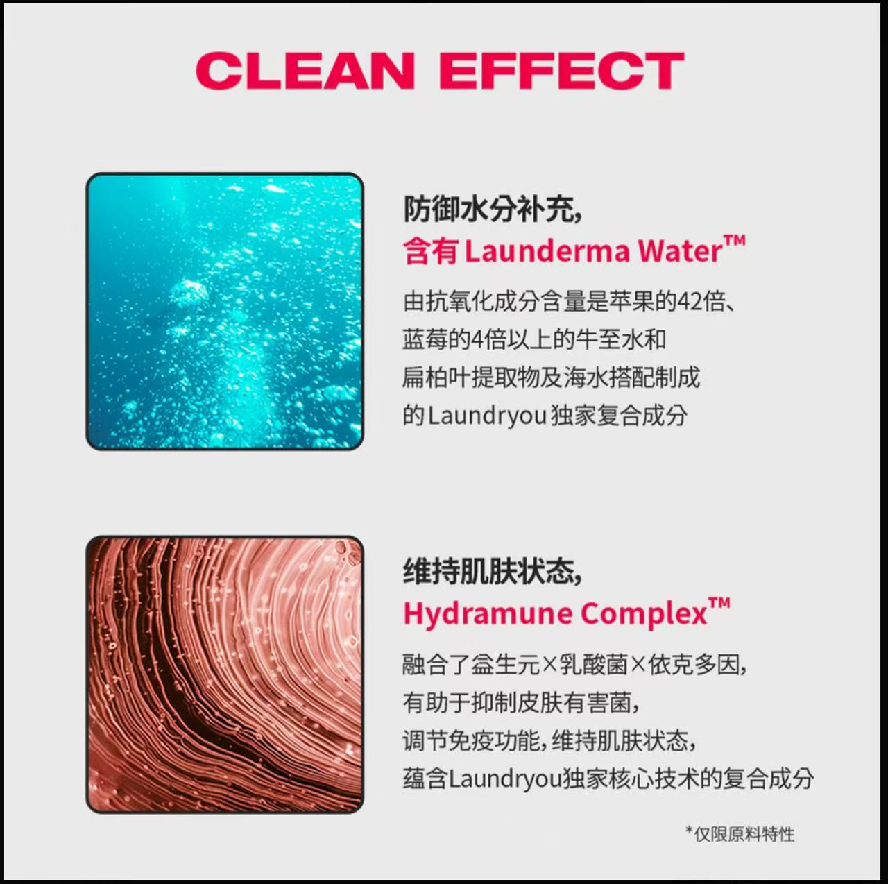 AA     【ally专属】韩国Laundryou兰濯优红钻身体注氧抛光清洁体膜